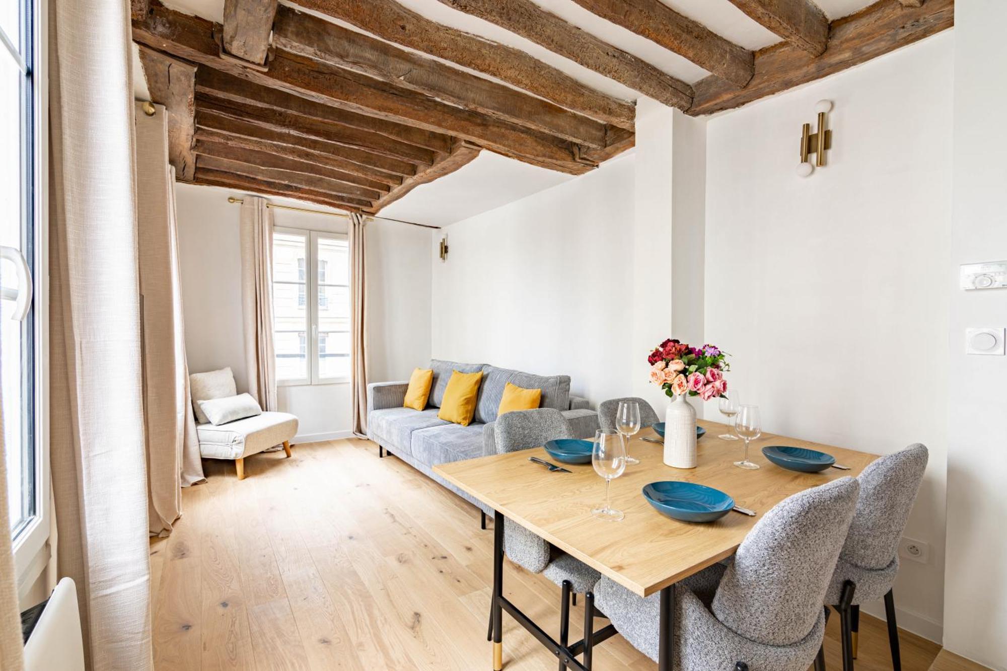 Appartement Quartier Fontaine Chatelet Les Halles Free Netflix Paris Eksteriør billede