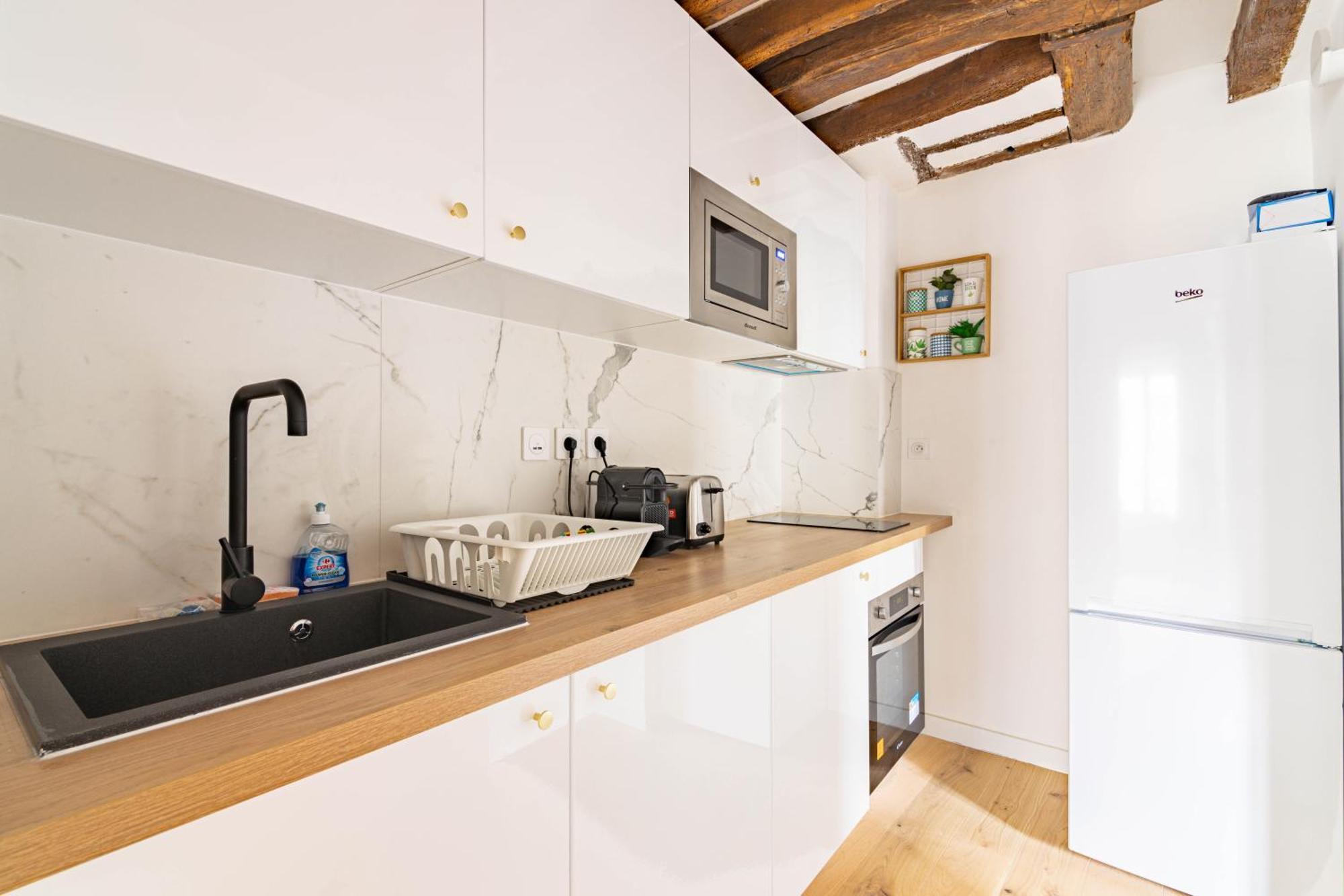 Appartement Quartier Fontaine Chatelet Les Halles Free Netflix Paris Eksteriør billede