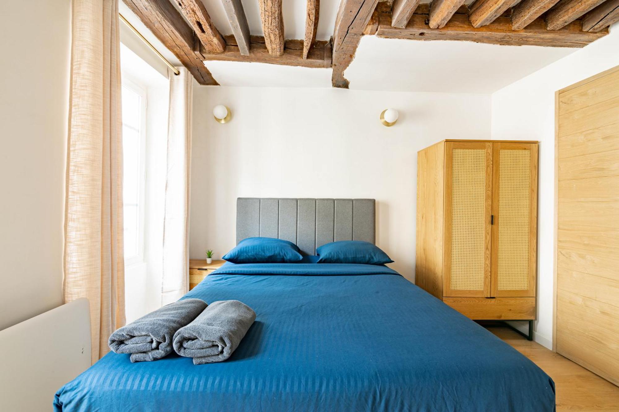 Appartement Quartier Fontaine Chatelet Les Halles Free Netflix Paris Eksteriør billede