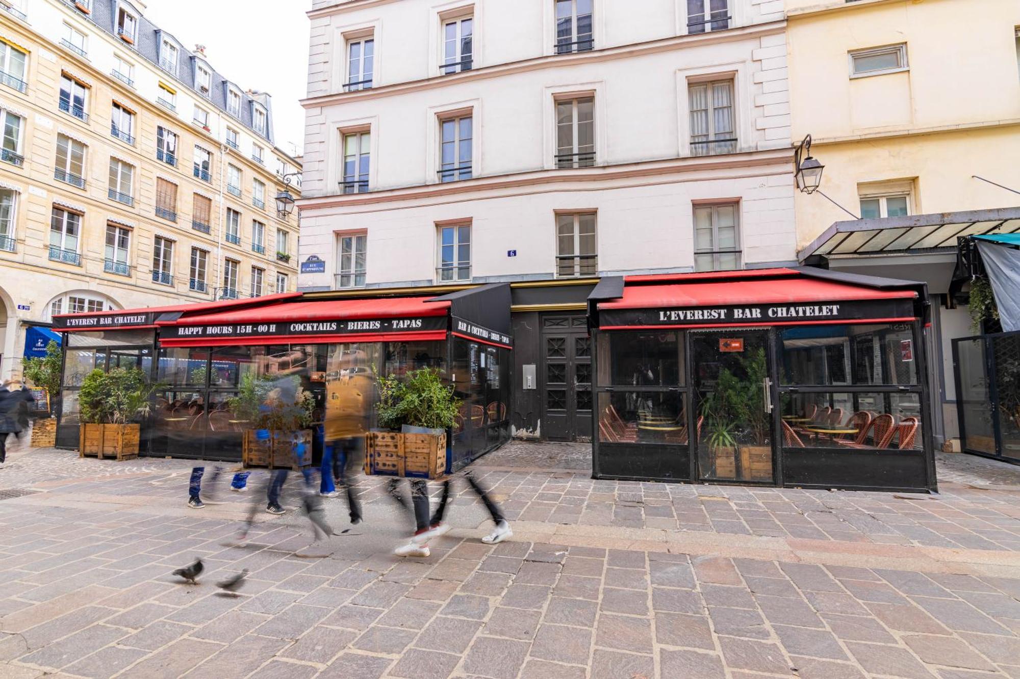 Appartement Quartier Fontaine Chatelet Les Halles Free Netflix Paris Eksteriør billede